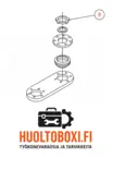 60600001 - Wille 455B rungon osat - 60600001 - 4
