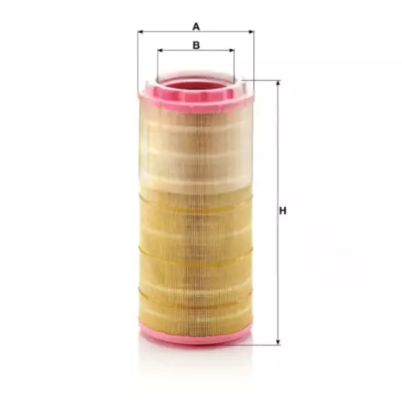 Sopiva sisäsuodatin: 100200003 - Wille 665 Stage 4 moottorin osat - 100200002 - 2