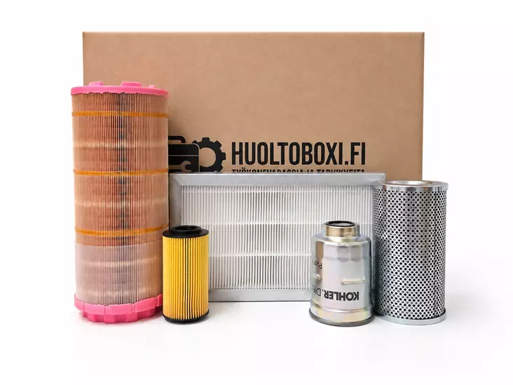 Huoltoboxi, 500h huoltosarja - Wille 465 huoltosarjat/suodattimet - 70100002 - 3