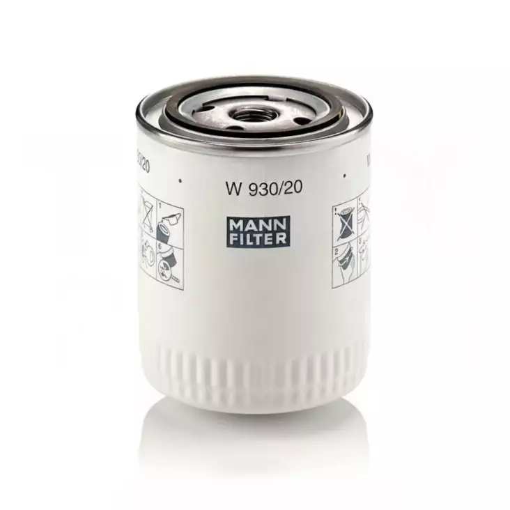 Mann-Filter, W 930/20, W930/20 - Työkoneiden moottorin osat - 360100003 - 1