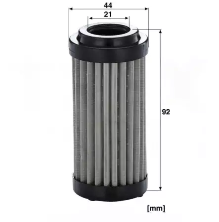 Mann-Filter, HD45/5,HD455, 3792287M1 - MF traktoreiden hydrauliikka osat - 270200014 - 2