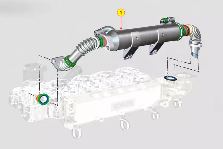 7350482, ED0073504820-S - Kohler KDI3404-TCR moottorin varaosat - ED0073504820-S - 1